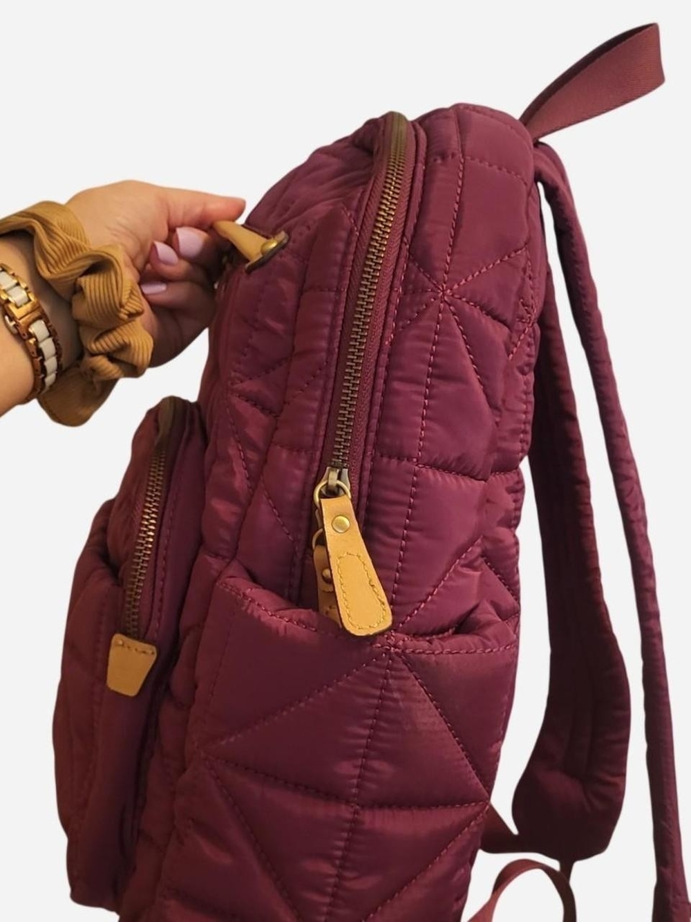 Diaper Bag TWELVElittle Brand In Burgundy/Plum Color